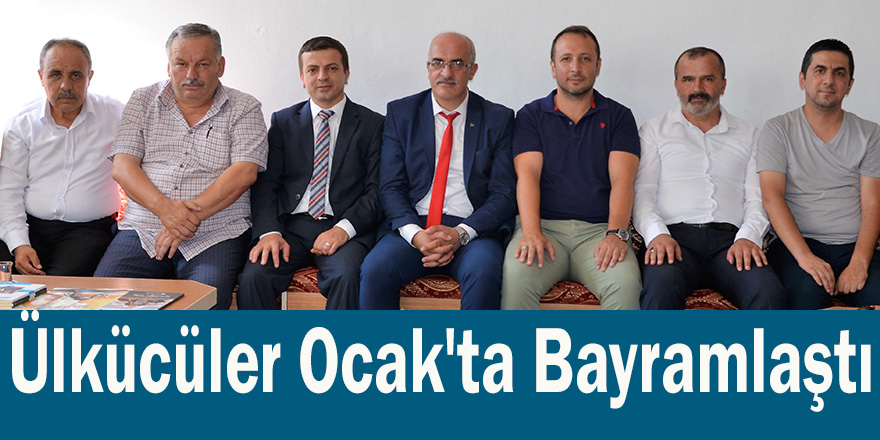 Ülkücüler Ocak'ta Bayramlaştı