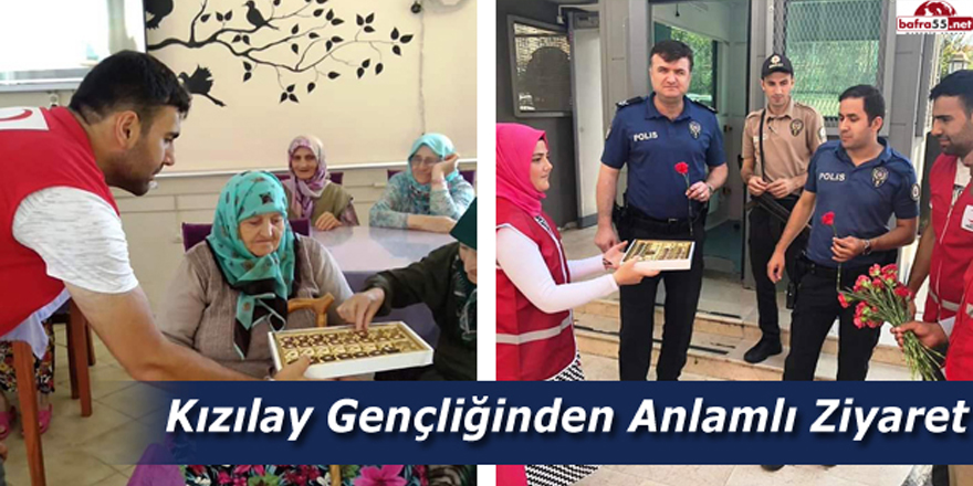 Kızılay Gençlerinden Anlamlı Ziyaret