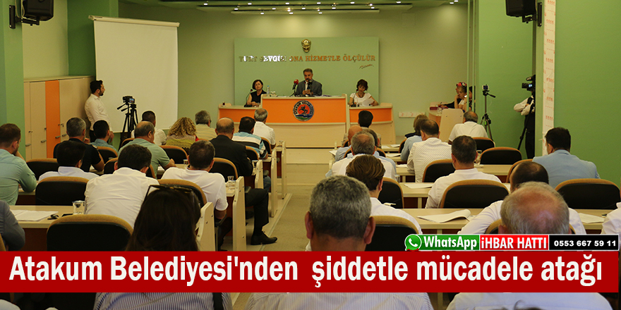 Atakum Belediyesi'nden  şiddetle mücadele atağı