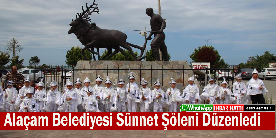 Alaçam Belediyesi Sünnet şöleni Düzenledi