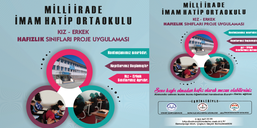 Milli İrade İmam Hatip Ortaokulundan Bafra’da bir ilk