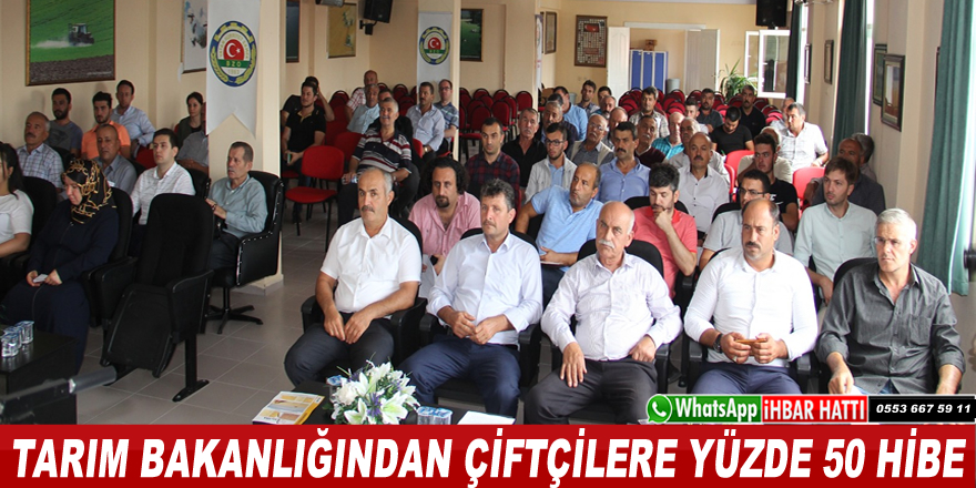 Tarım Bakanlığından Çiftçilere Yüzde 50 Hibe