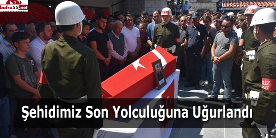 Şehidimiz Son Yolculuğuna Uğurlandı