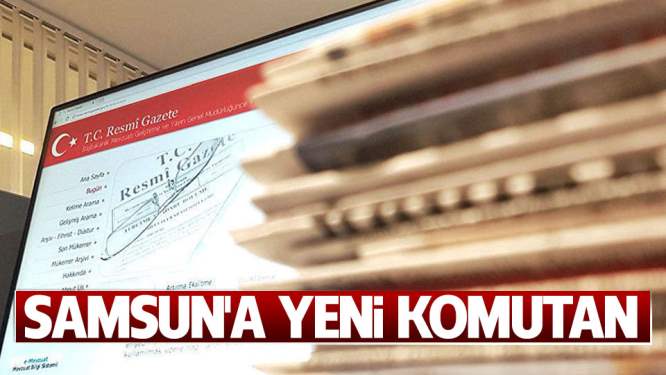 Samsun'a yeni il jandarma komutanı