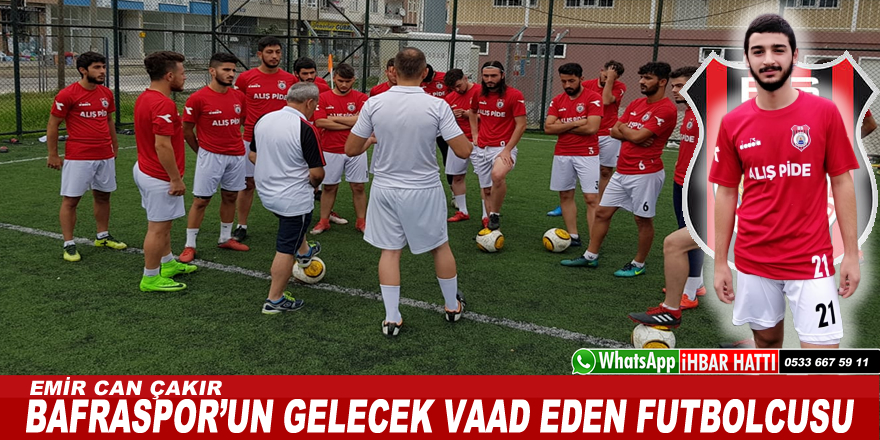 Gelecek vaad eden futbolcu Emir Can Çakır