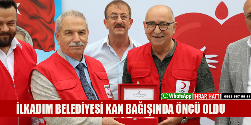 İLKADIM BELEDİYE BAŞKANI DEMİRTAŞ KAN BAĞIŞININ ÖNEMİNE DİKKAT ÇEKTİ