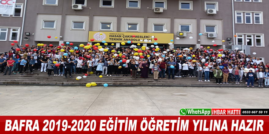 2019-2020 eğitim ve öğretim yılı başladı