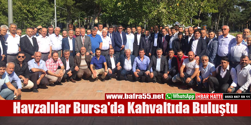 Havzalılar Bursa'da Kahvaltıda Buluştu