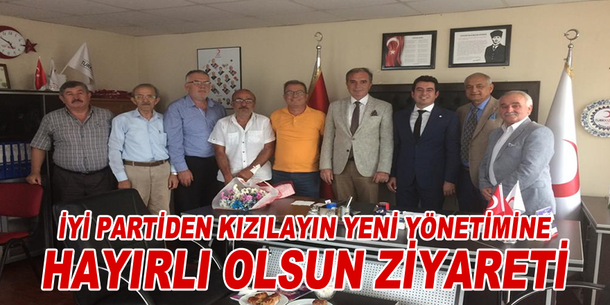 İYİ Parti'den Kızılay'a hayırlı olsun ziyareti