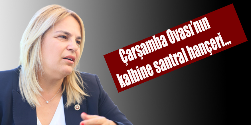 Çarşamba Ovası’nın kalbine santral hançeri…