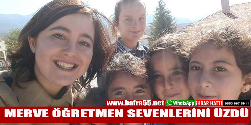 MERVE ÖĞRETMEN SEVENLERİNİ ÜZDÜ