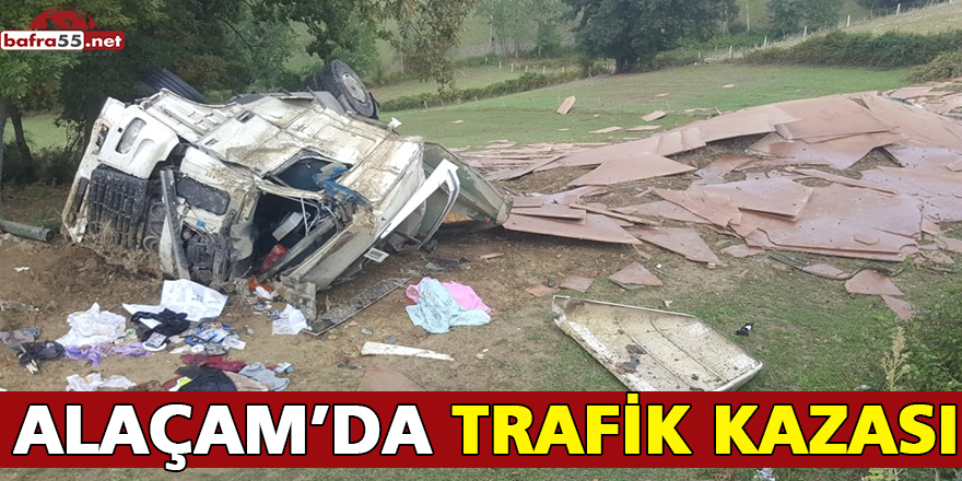 ALAÇAM’DA TRAFİK KAZASI