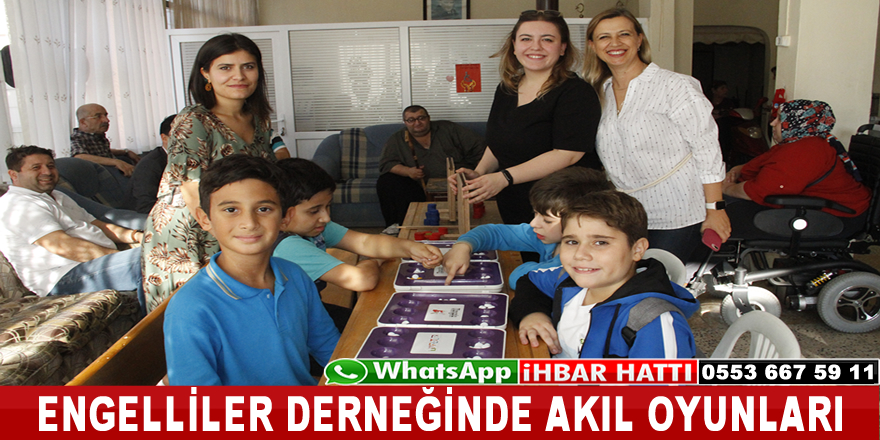 Engelliler Derneğinde Akıl Oyunları