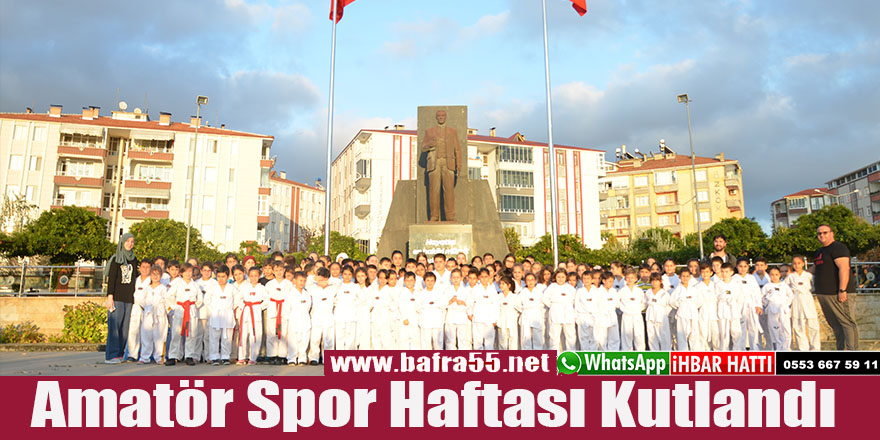 Amatör Spor Haftası Kutlandı