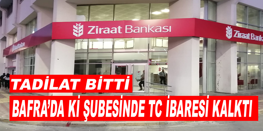 Tadilat bitti 'T.C.' ibaresi kalktı