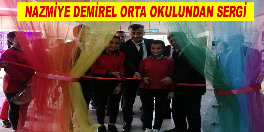 Nazmiye Demirel Orta Okulundan Sergi