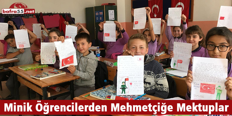 Minik Öğrencilerden Mehmetçiğe Mektuplar