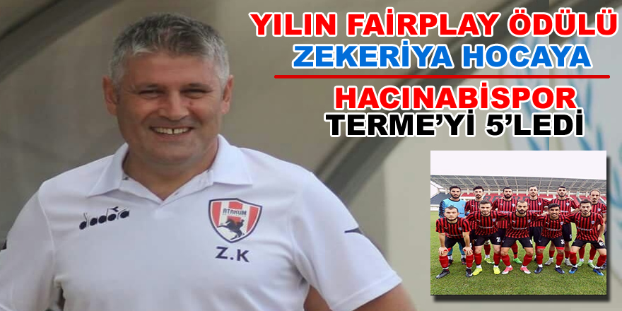 Hacınabispor Termeyi 5 Golle Geçti