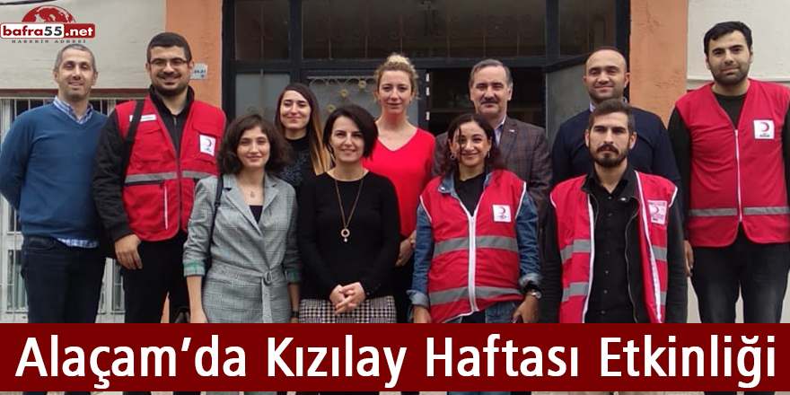 Alaçam’da Kızılay Haftası