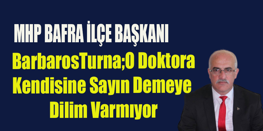 Turna;Kendisine Sayın Demeye Dilim Varmıyor