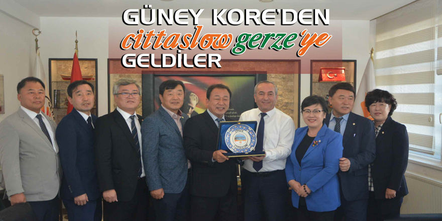 Güney Kore’den CittaSlow Gerze’ye Geldiler