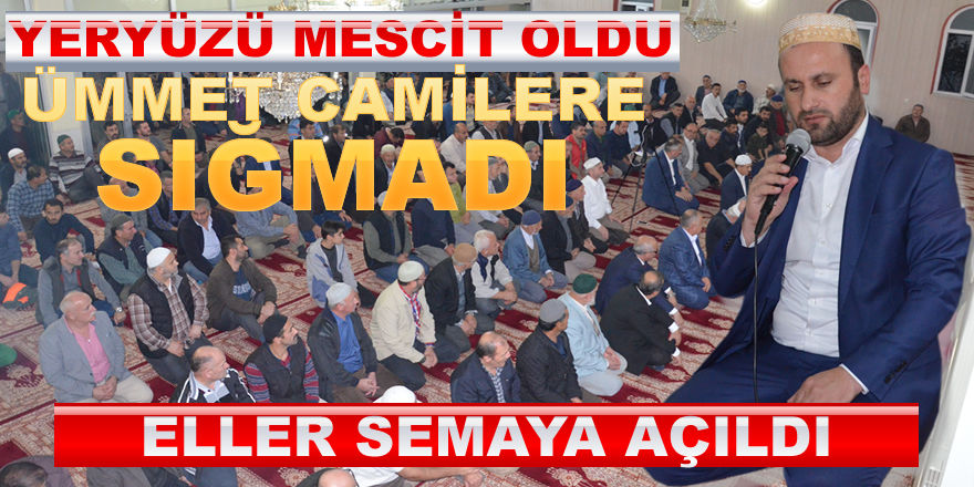 Mevlid Kandili'nde camiler doldu taştı