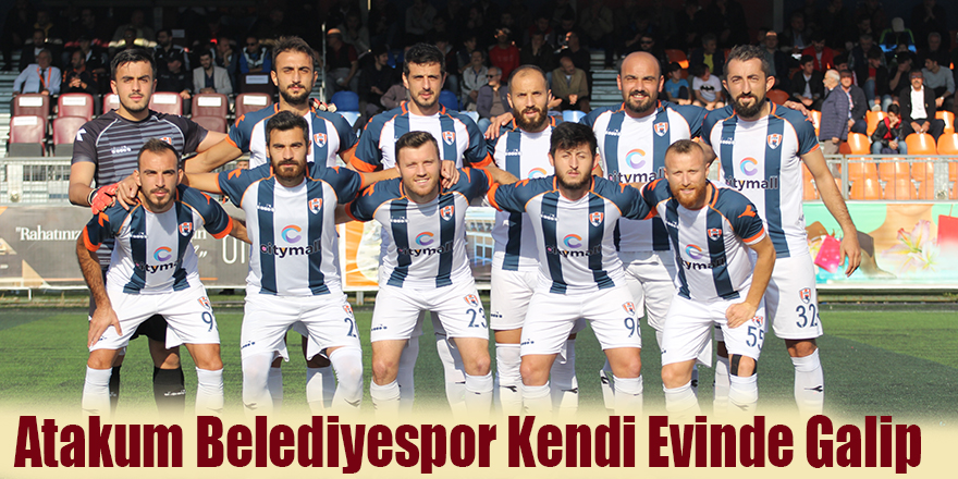 Atakum Belediyespor Kendi Evinde Galip