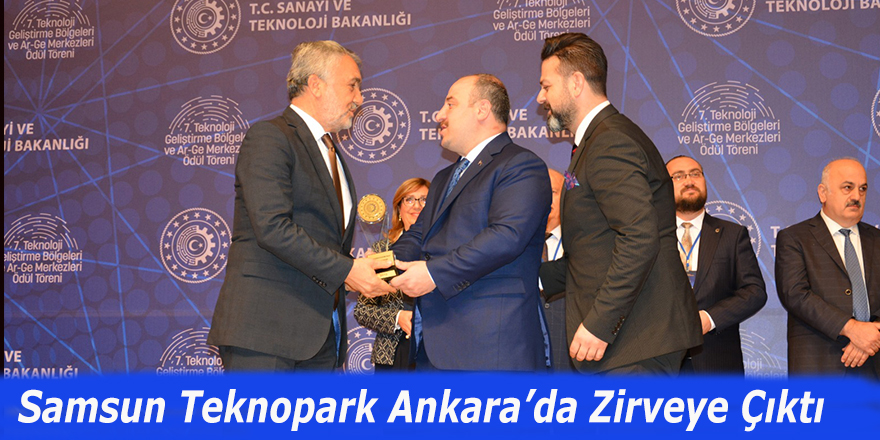 Samsun Teknopark Ankara’da Zirveye Çıktı