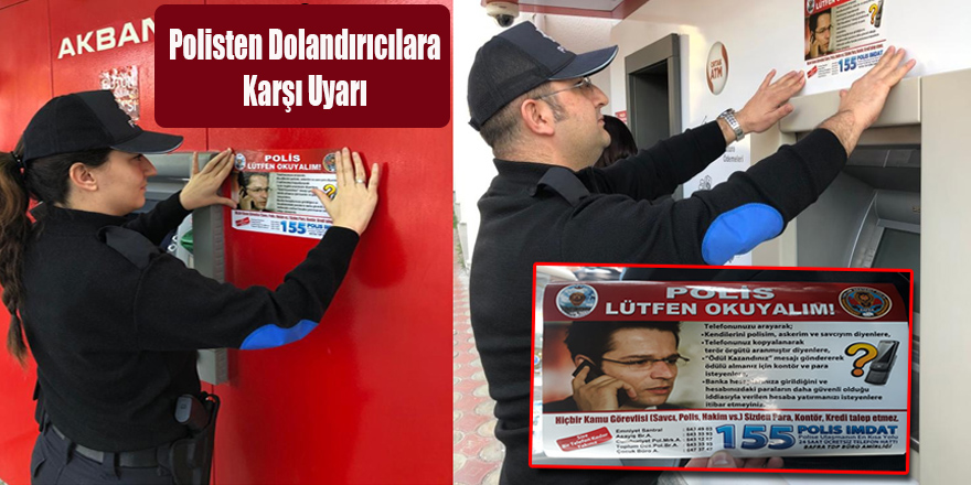 Polisten Dolandırıcılara Karşı Uyarı