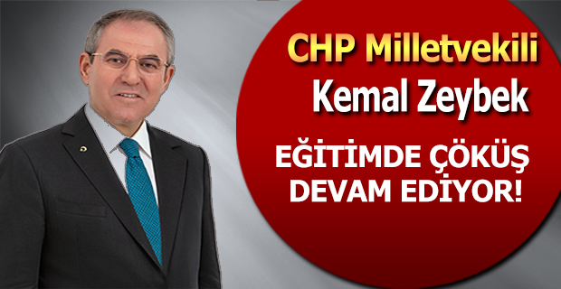 EĞİTİMDE ÇÖKÜŞ DEVAM EDİYOR