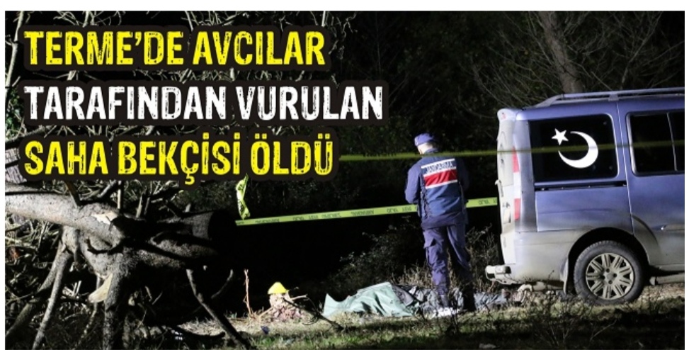 Avcılar tarafından öldürüldü