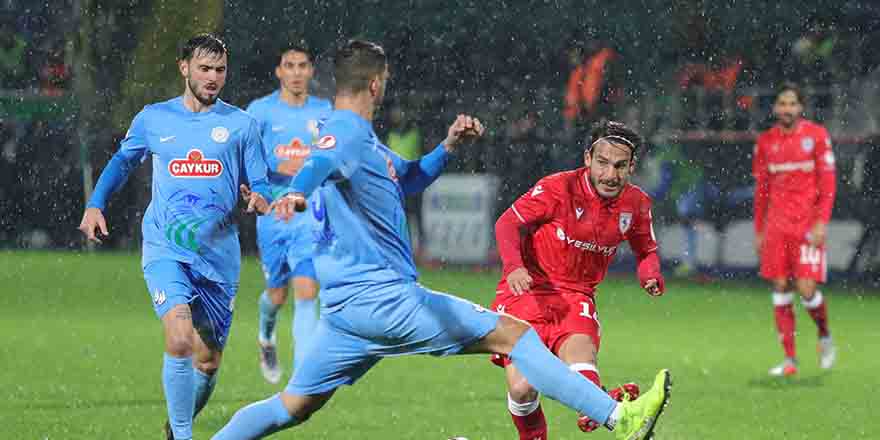 ÇAYKUR RİZESPOR – YILPORT SAMSUNSPORUMUZ: 3 – 2