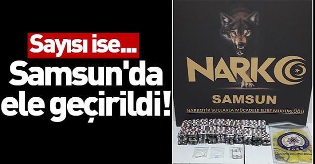 Samsun'da ele geçirildi! Sayısı ise...