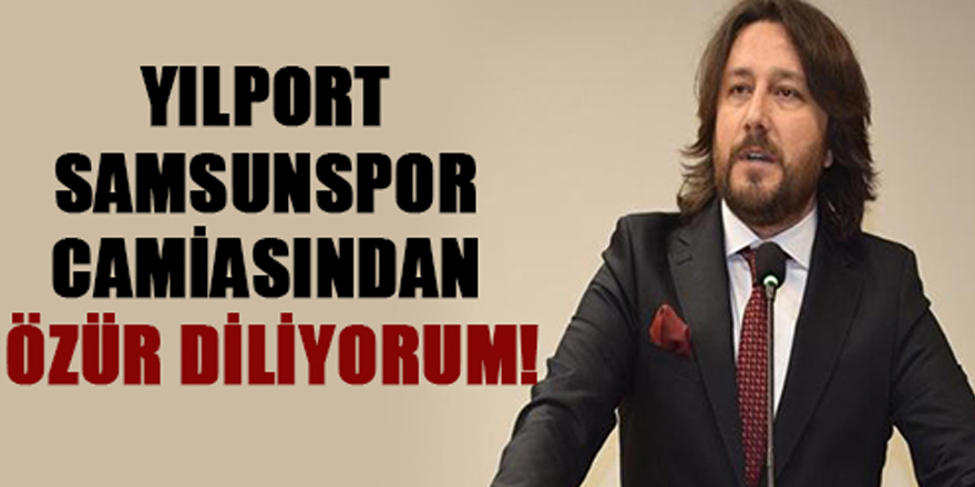 Çorumspor Başkanı Özür Diledi