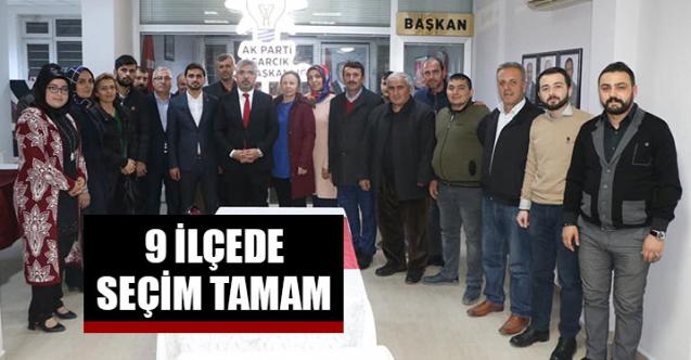 AK Parti Samsun'da 9 ilçede seçim tamam