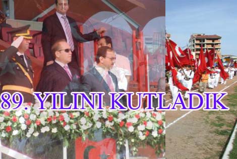 BAFRA'DA CUMHURİYET BAYRAMI KUTLANDI