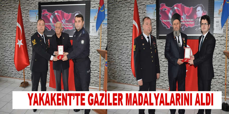 Kıbrıs Barış Harekatı Gazileri Madalyalarını Aldı