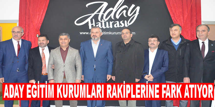 Aday Eğitim Kurumları Rakiplerine Fark Atıyor