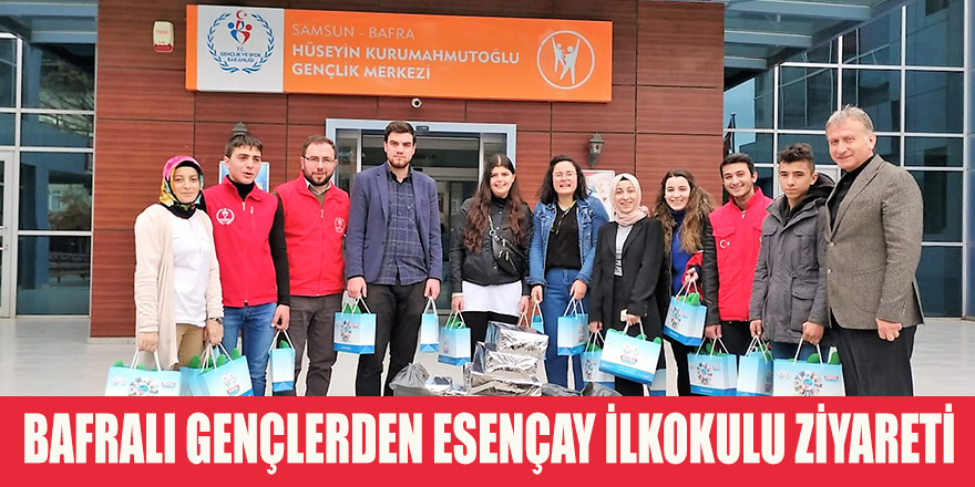 BAFRALI GENÇLERDEN ESENÇAY İLKOKULU ZİYARETİ