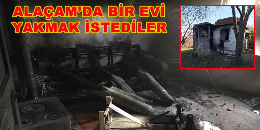 Evini Yakmak İstediler