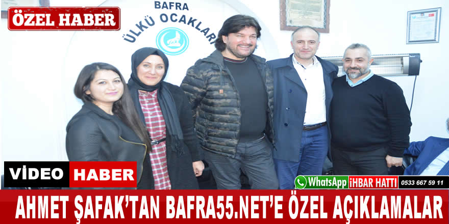 Ahmet Şafak Bafralıları Mest Etti