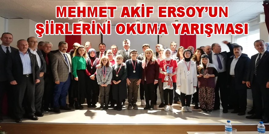 Mehmet Akif Ersoy’un Şiirlerini Okuma Yarışması