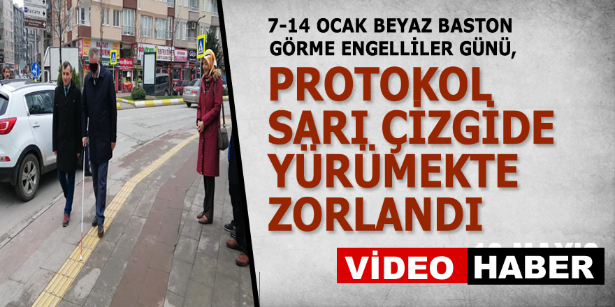 7-14 Ocak Beyaz Baston GörmeEngelliler Haftası