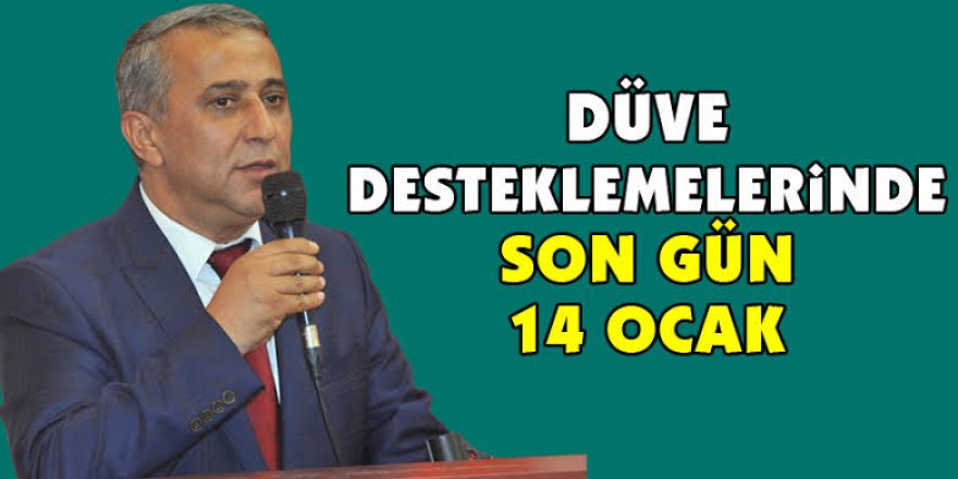 Hibe Destekli Düve Alımı İçin Son Gün 14 Ocak