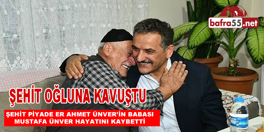 Şehit babası Oğluna Kavuştu