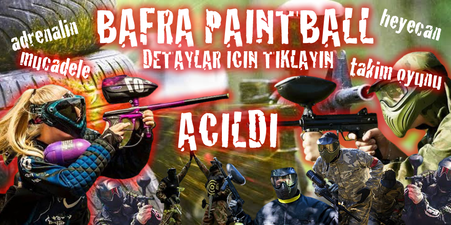 PaintBall Bafra'da Açıldı