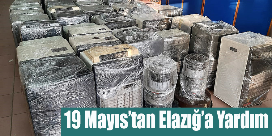 19 Mayıs’tan Elazığ’a Yardım