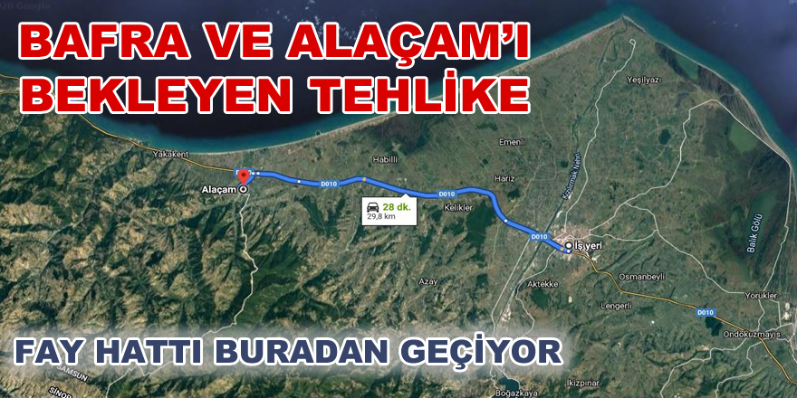 Bafra ve Alaçamı Bekleyen Tehlike