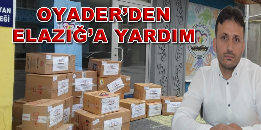 BAFRA OTİZMLE YAŞAYAN AİLELER DERNEĞİ'NDEN ELAZIĞ'A YARDIM