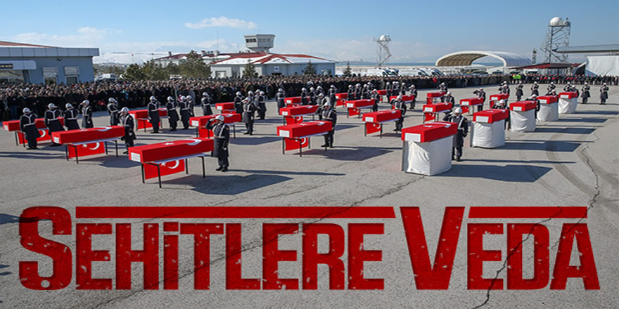 Şehitler memleketlerine uğurlandı